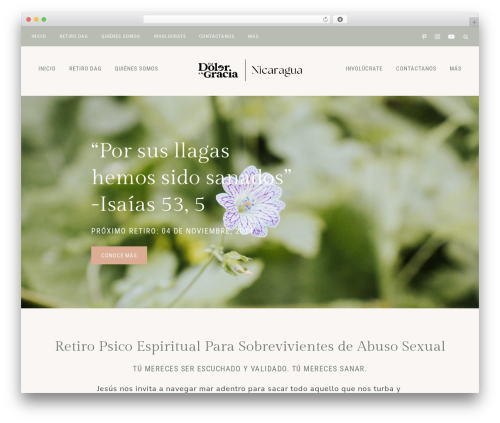 Theme WordPress Clover - deldoloralagracianic.com