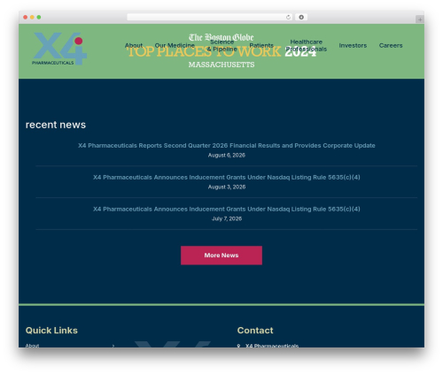 Stock Ticker (stock-ticker) free WordPress plugin - x4pharma.com