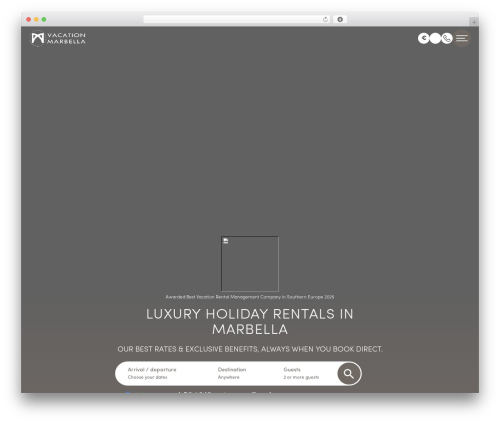 vacationmarbella theme WordPress - vacationmarbella.com