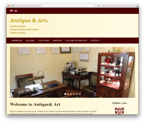 WordPress theme aa_theme - antique-art.com.pl