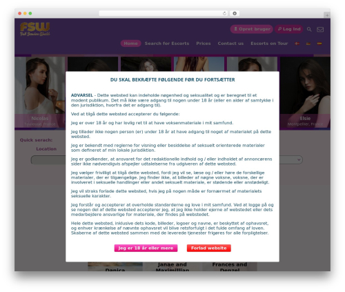 WordPress theme EscortWP - fullserviceworld.com