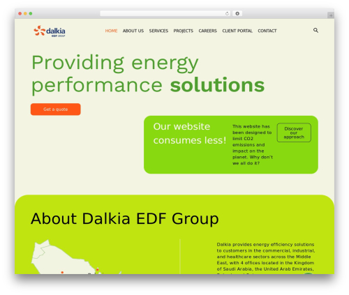 WordPress theme Hello Elementor - dalkia-me.com