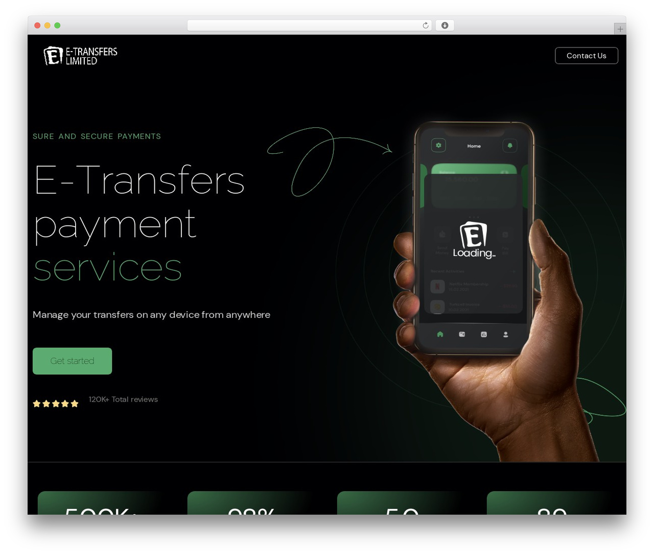 Apka WordPress theme - e-transferslimited.uk