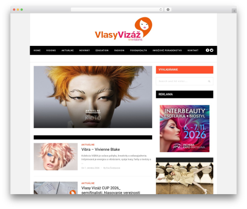 Theia post slider WordPress plugin - vlasyvizaz.sk