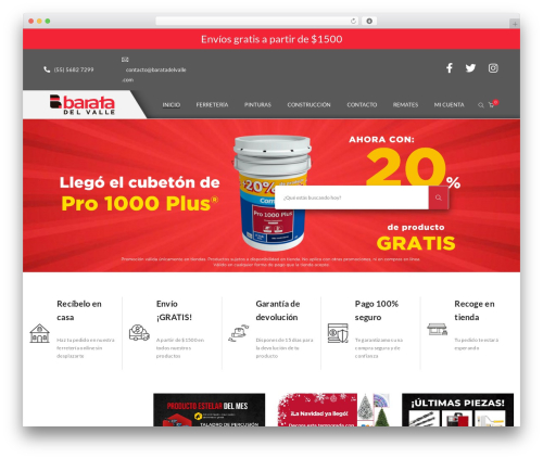 Hongo addons WordPress plugin - baratadelvalle.com
