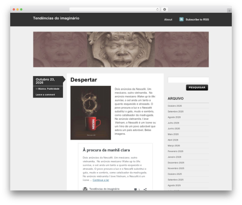 Skeptical WordPress theme design - tendimag.com