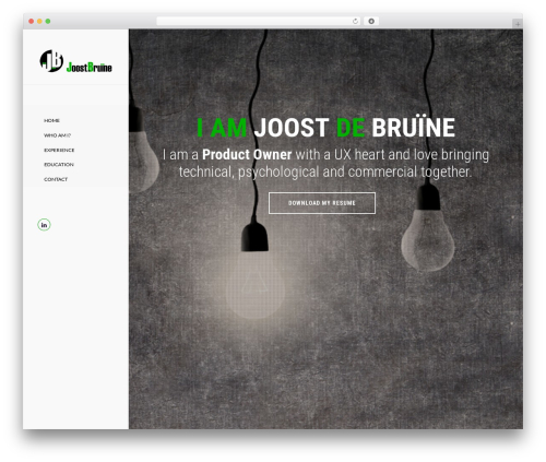 slant WordPress theme - jcdebru-i-ne.com