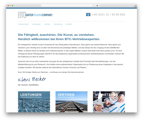 Theme WordPress BTC - barter-trading.de