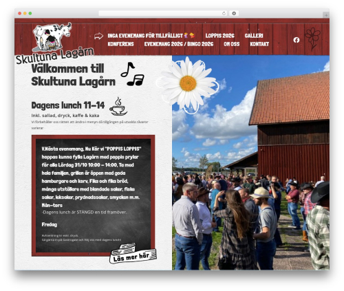 WordPress theme BaseQn - skultunalagarn.se