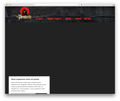 WordPress theme Divi - la-piraterie.com