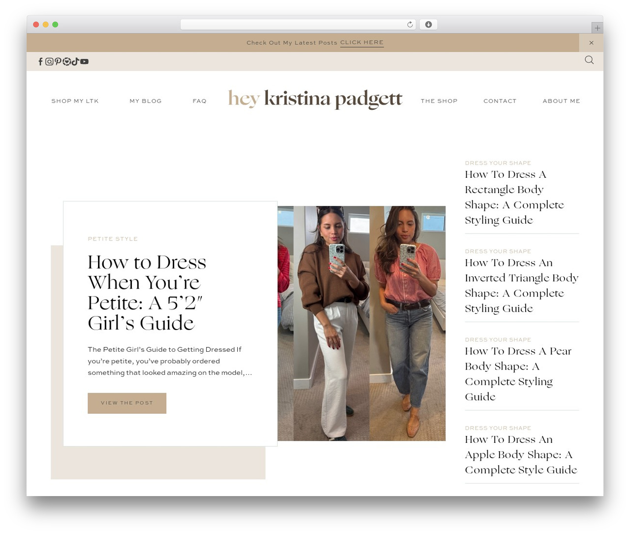 WordPress theme Smash Theme - heykristinapadgett.com