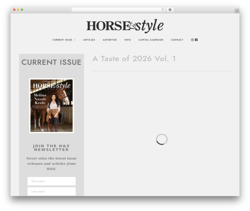 Web stat WordPress plugin - horseandstylemag.com