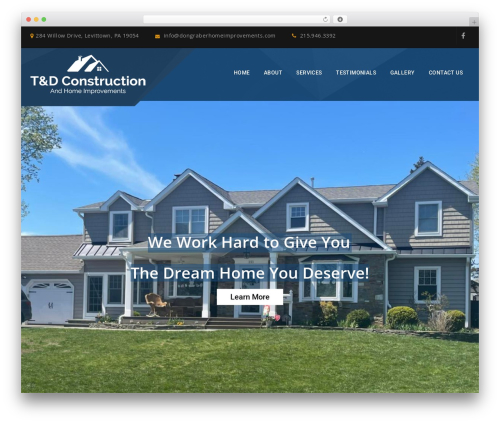 Constructpress theme WordPress - dongraberhomeimprovements.com