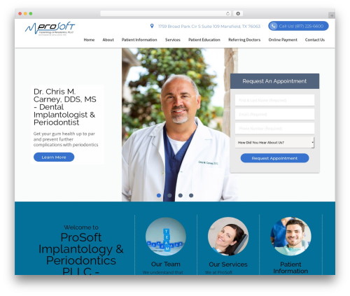 DoctorGenius Framework WP theme - prosoftperio.com