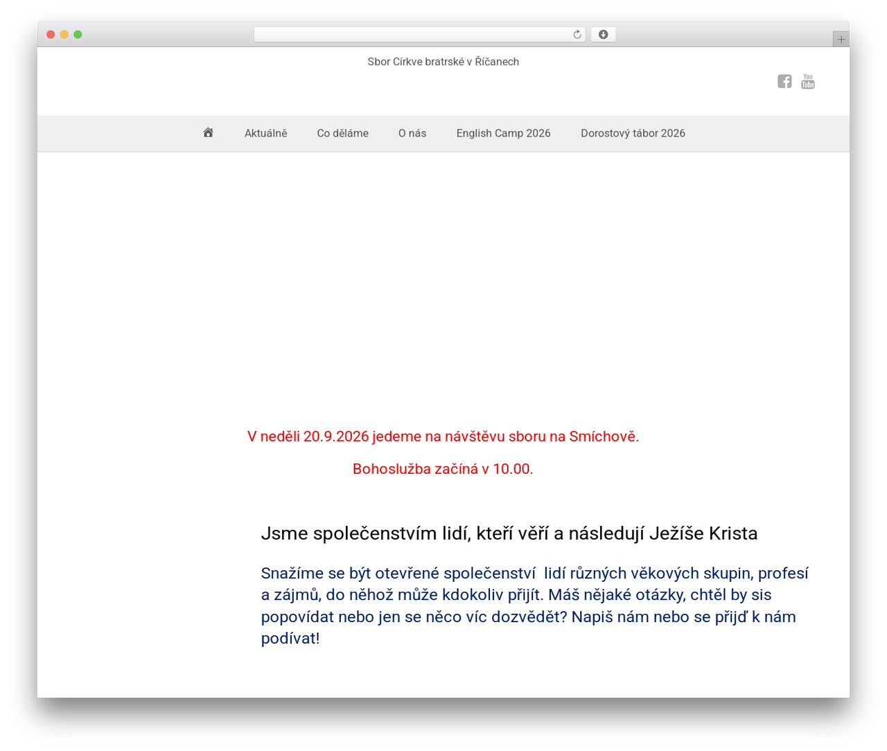 Forgiven WordPress theme design - cbricany.cz