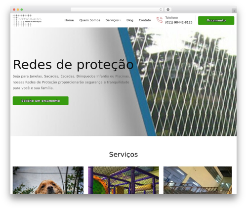 Lead WordPress theme - www.compactaredes.com.br