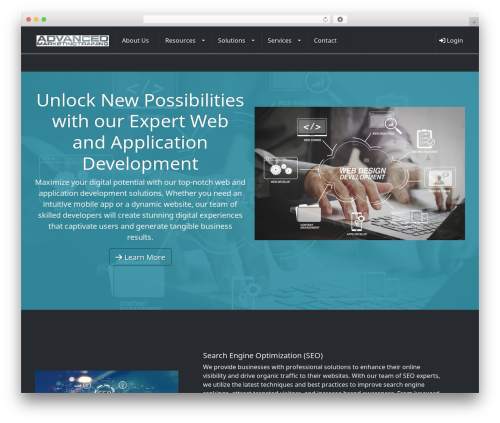 thm.amtdev theme WordPress - advancedmarketingtraining.com