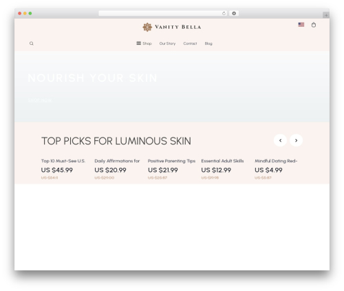 WordPress theme Botticelli - vanitybella.shop