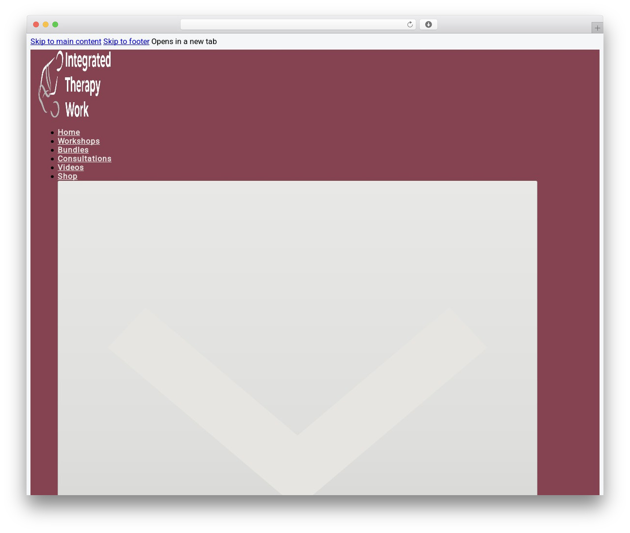 WordPress theme Bricks - integratedtherapywork.com