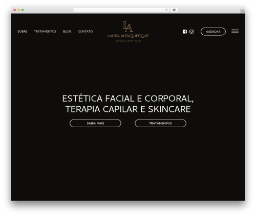 WordPress theme LB - lauraalbuquerque.com.br