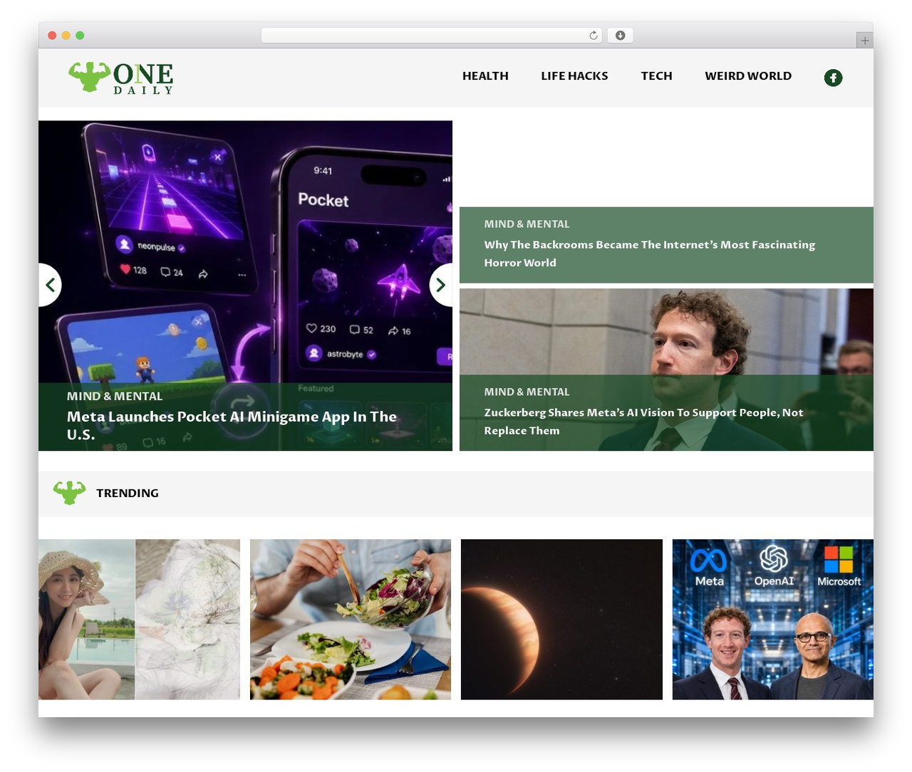 DeVoe theme WordPress - onedaily.com DeVoe theme WordPress - onedaily.com