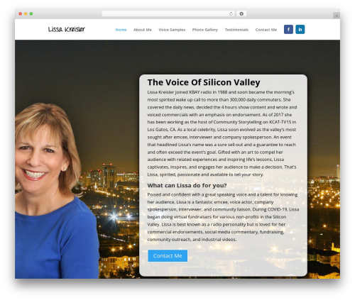 Divi theme WordPress - lissakreisler.com
