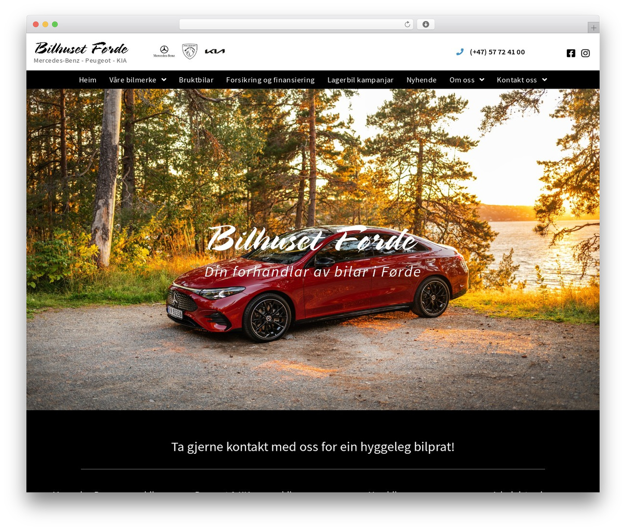 Verdi Media Theme WordPress theme - bilhusetforde.no