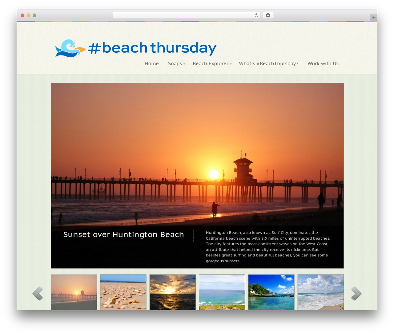 Statua WordPress theme - beachthursday.com
