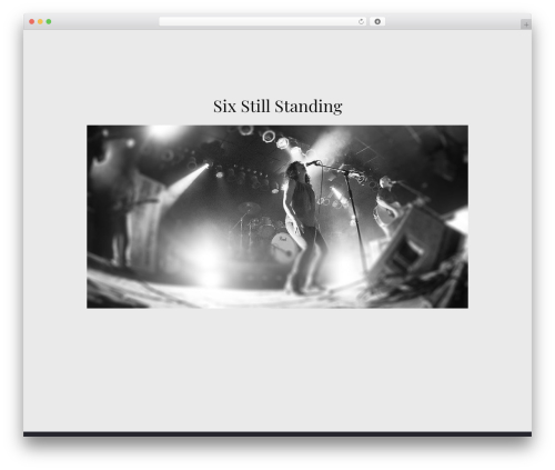 Theme WordPress FWRD - sixstillstanding.com