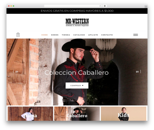 Theme WordPress Voevod - mrwestern.com.mx