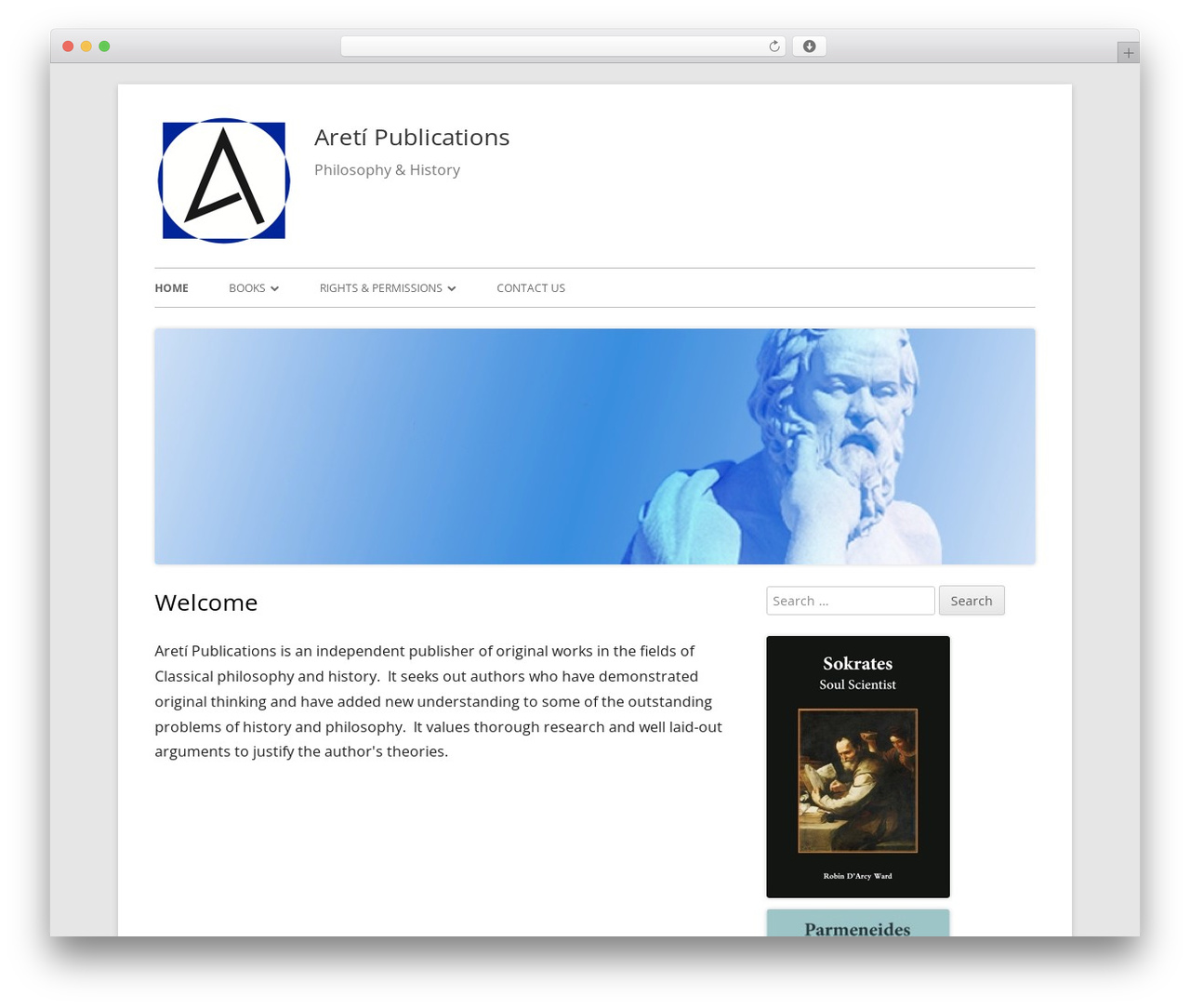Tiny Framework WordPress theme free - areti-publications.com
