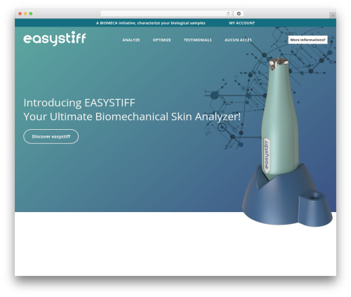 WordPress theme Herewecom - easystiff.com