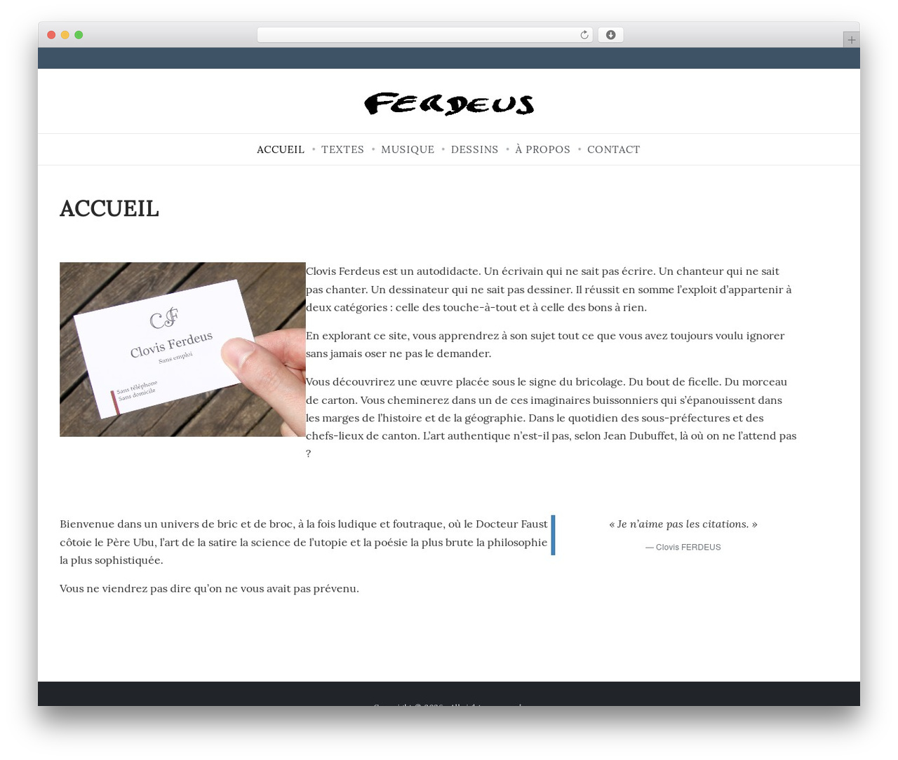 Amble WordPress theme - ferdeus.eu Amble WordPress theme - ferdeus.eu