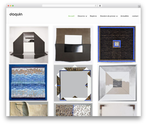 DynamiX WordPress theme - daquinpierre.com