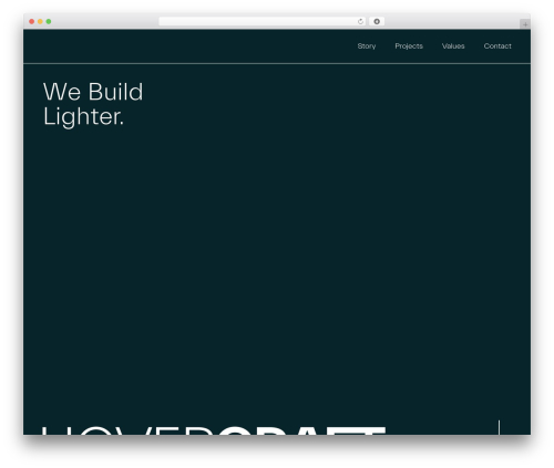 Hovercraft WordPress theme - hovercraftbuilders.ca