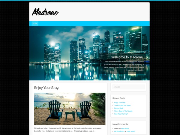 Madrone WordPress store theme by EvoWPThemes