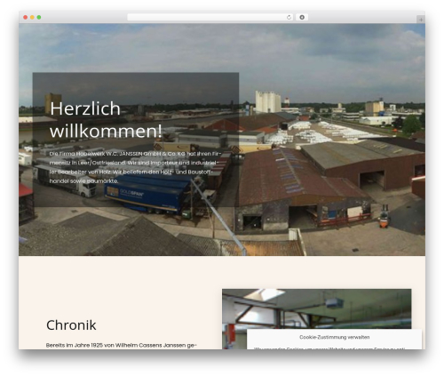 Theme WordPress Constructor - hobelwerk-janssen.de