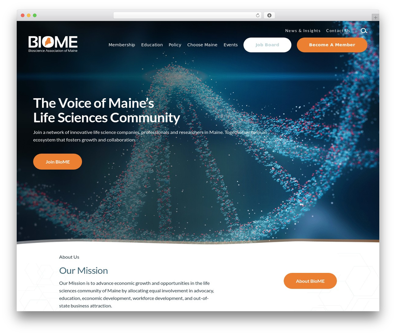 Theme WordPress Elevation Web - biomaine.org