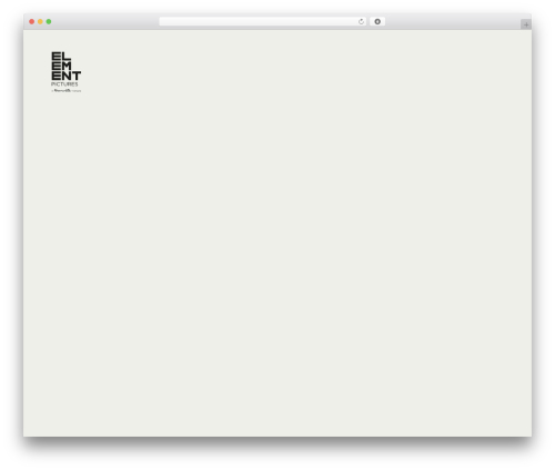 WordPress theme element-theme V2 - elementpictures.ie