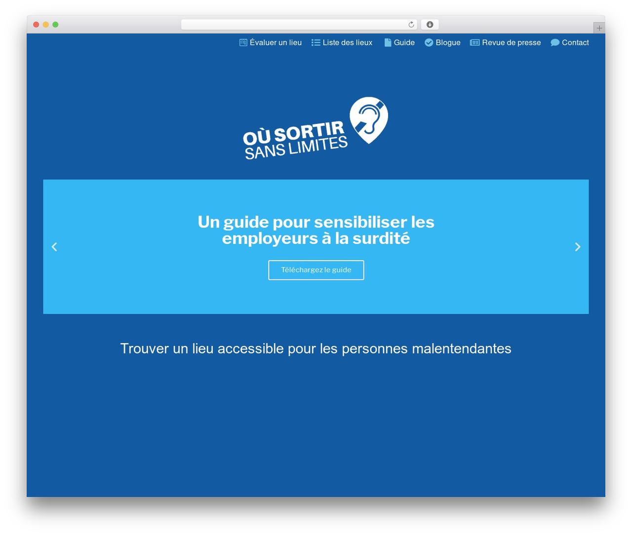 WordPress theme Elemento - ousortirsanslimites.com