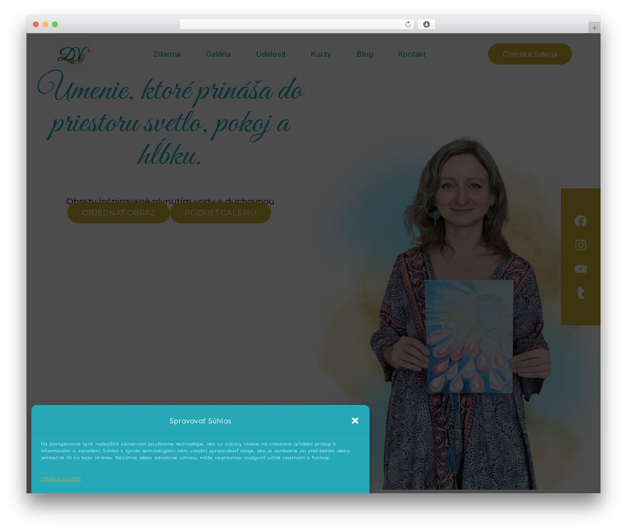 Hello Elementor WordPress theme - vladimirovaart.com