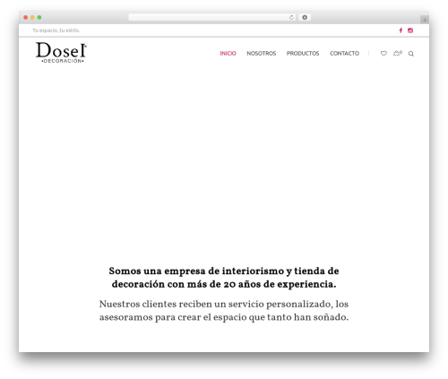 Scandi WordPress theme - doseldecoracion.com Scandi WordPress theme - doseldecoracion.com