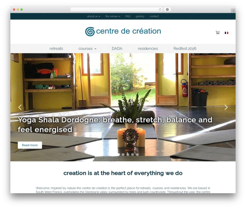 Template CDC WordPress theme - centredecreation.com