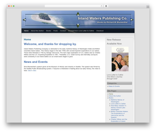 Third Style WordPress theme - inlandwaterspublishing.com