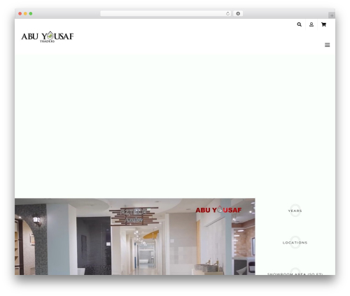 Wedesigntech portfolio WordPress plugin - abuyousaftraders.com