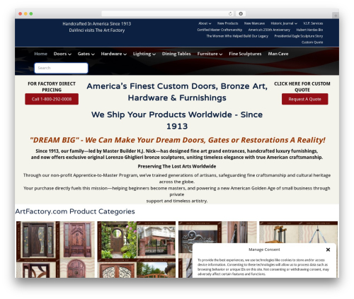 Woopack WordPress plugin - artfactory.com