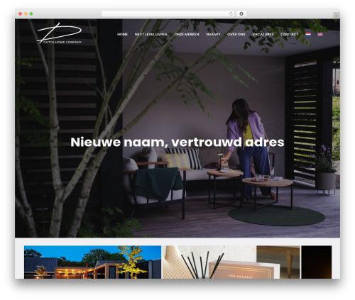 WordPress theme DHC - dutchhomecompany.com