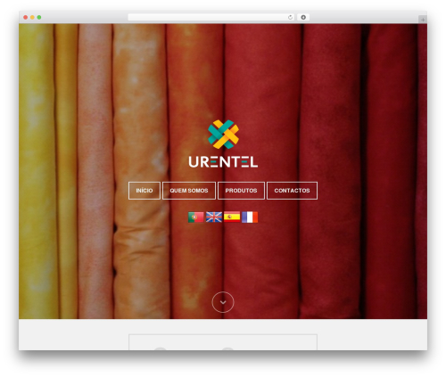 Asobar WordPress theme - urentel.com