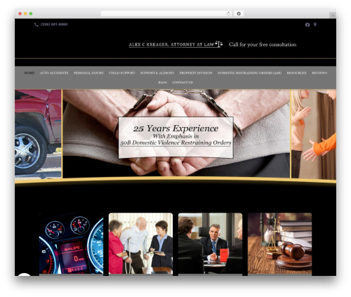 Beacon Theme WordPress theme - alexkreagerlaw.com