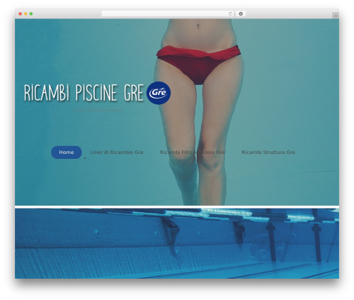 Best WordPress theme Cherry Framework - ricambipiscinagre.it